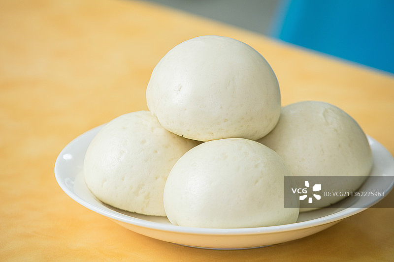 手工老面馒头图片素材