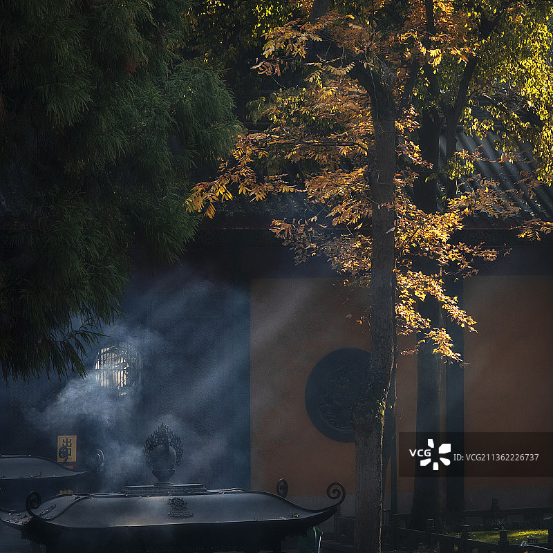 千年古寺杭州灵隐寺图片素材