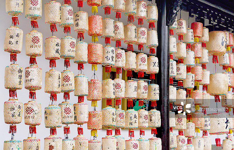 河坊街灯笼图片素材