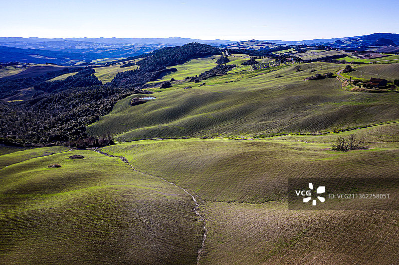 意大利托斯卡纳田野风光图片素材