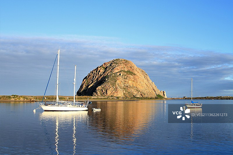 莫罗岩，海天一色的美景图片素材