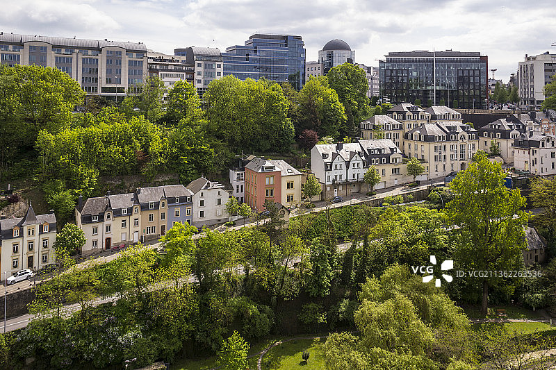 卢森堡的新旧交替图片素材