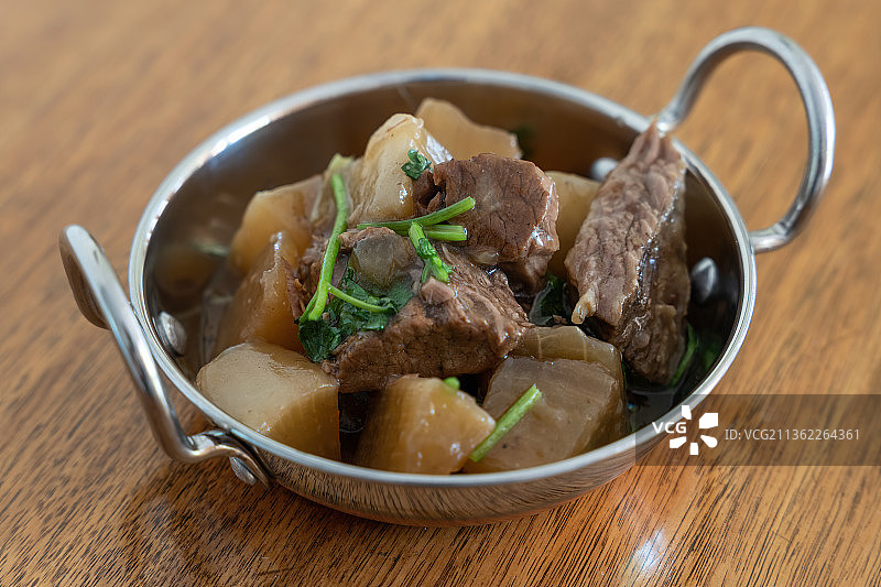 煮熟的牛胸肉（悉尼，新南威尔士州，澳大利亚）图片素材