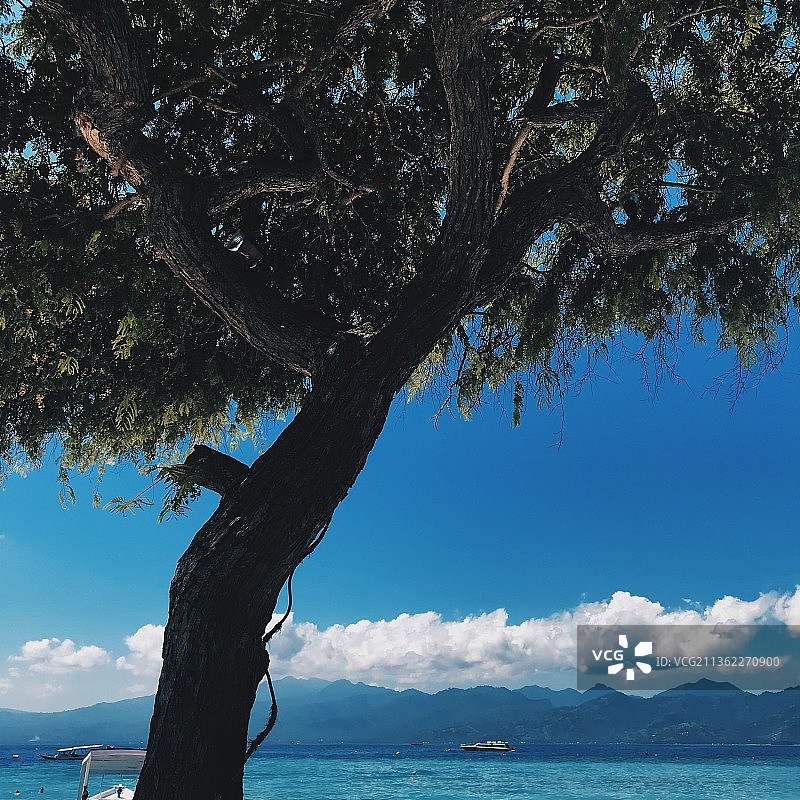 龙目岛海景风光，印度尼西亚图片素材