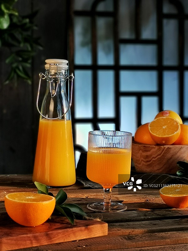 《橙子、橙汁》图片素材