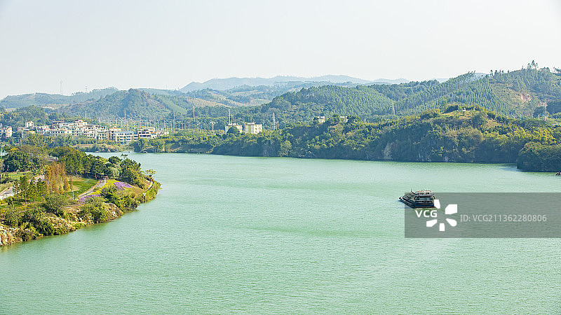邕江水道图片素材