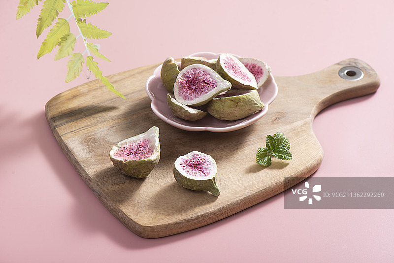 无花果干，果蔬干图片素材