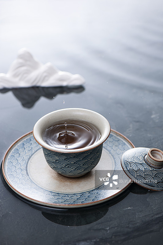 盖碗，茶图片素材