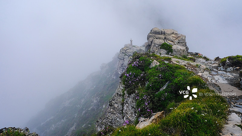 宝鸡咸阳太白山图片素材