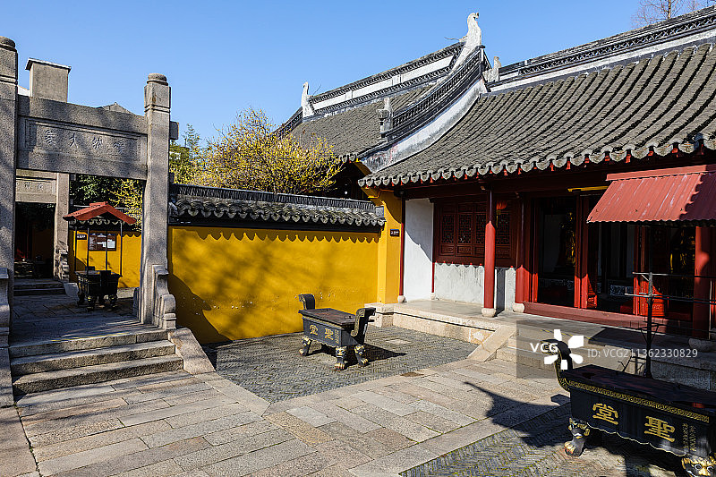 浙江嘉兴西塘圣堂图片素材