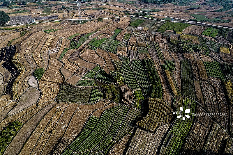 冬日田园美图片素材