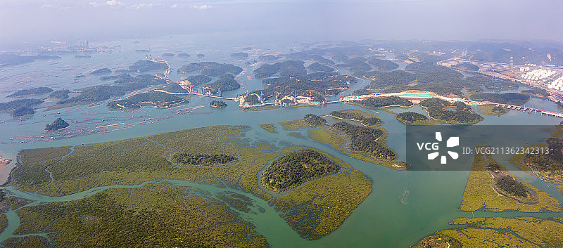 广西钦州龙门群岛图片素材