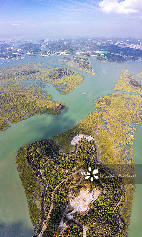 广西钦州龙门群岛图片素材
