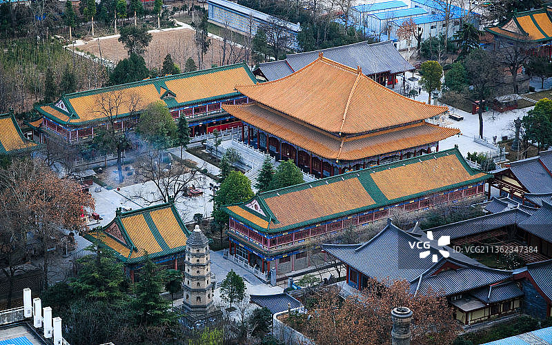 西安大兴善寺图片素材