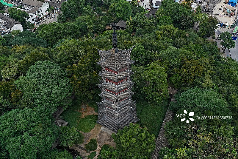 绍兴塔山应天塔图片素材