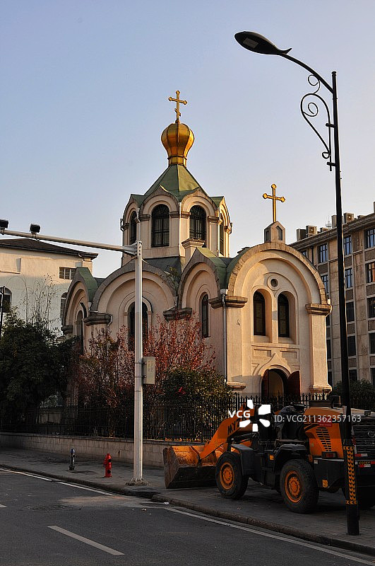 武汉汉口东正教堂图片素材