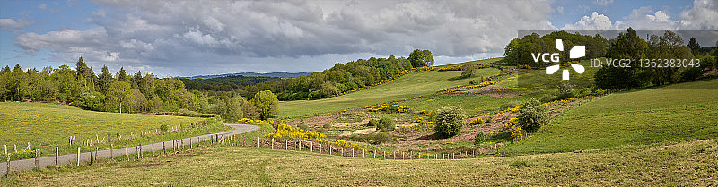 法国地貌全景图片素材