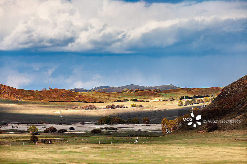坝上风光图片素材