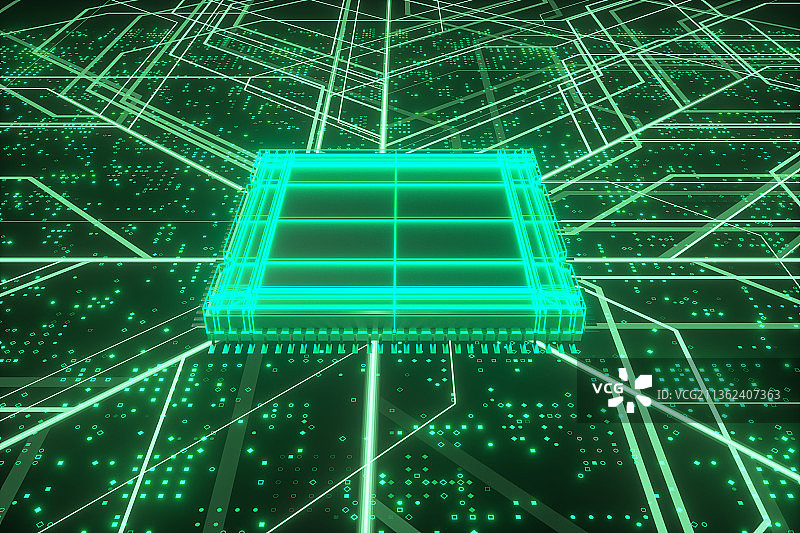 芯片，人工智能，科技，计算机图片素材