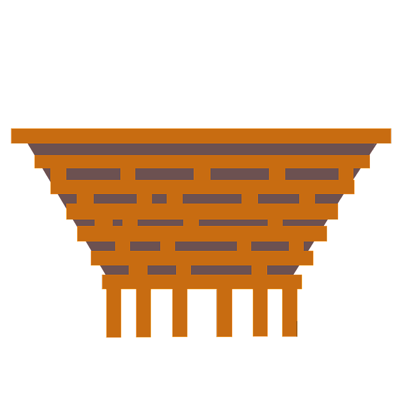上海世博会中国国家馆扁平风免抠图元素图片素材