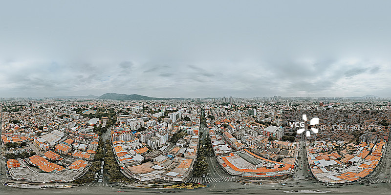 航拍泉州鲤城区西街 福建闽南风景图片素材