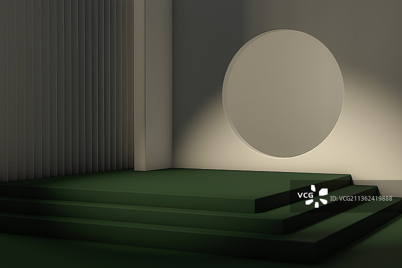 抽象创意阶梯三维空间背景图片素材