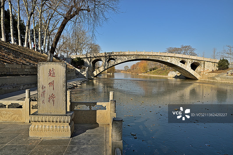 河北省石家庄市赵县赵州桥图片素材