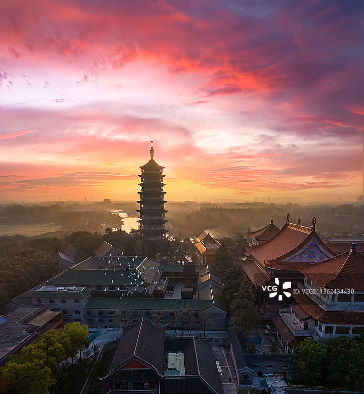 江苏省扬州高旻寺图片素材