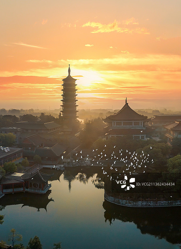 江苏省扬州高旻寺图片素材