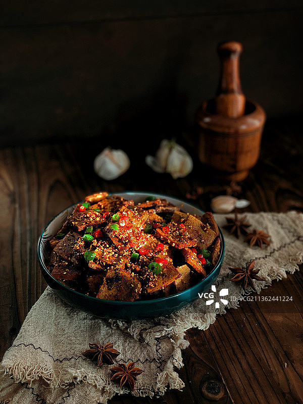 麻辣豆干图片素材