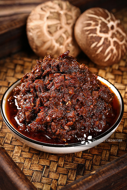 一盘辣椒酱图片素材