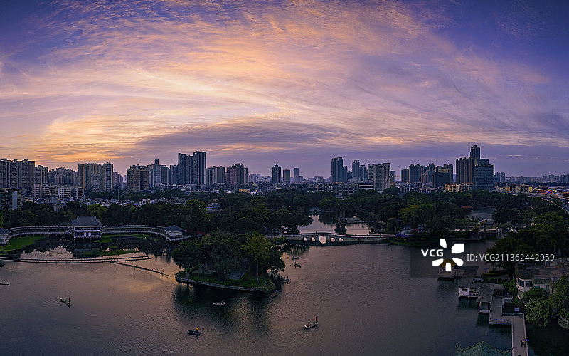 广州荔湾湖图片素材