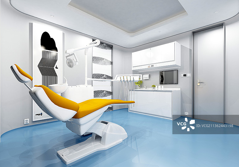 最新牙科诊所医院仪器效果图图片素材