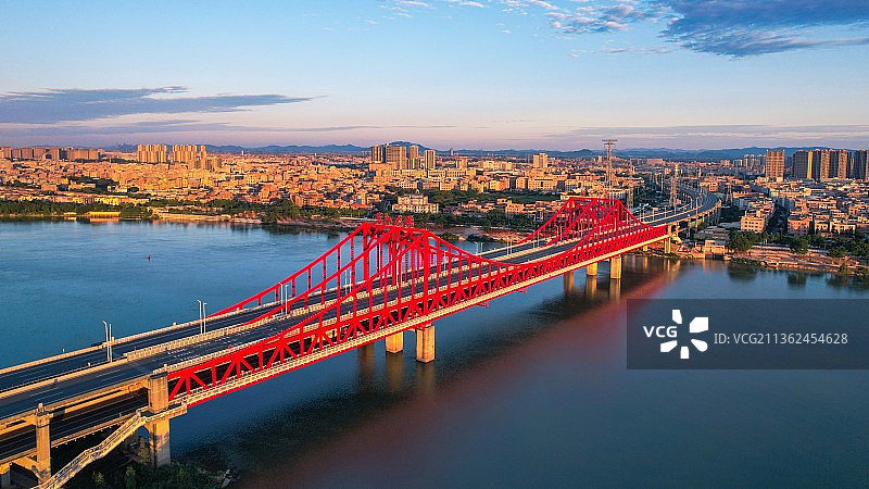 东莞东江大桥建筑风光交图片素材