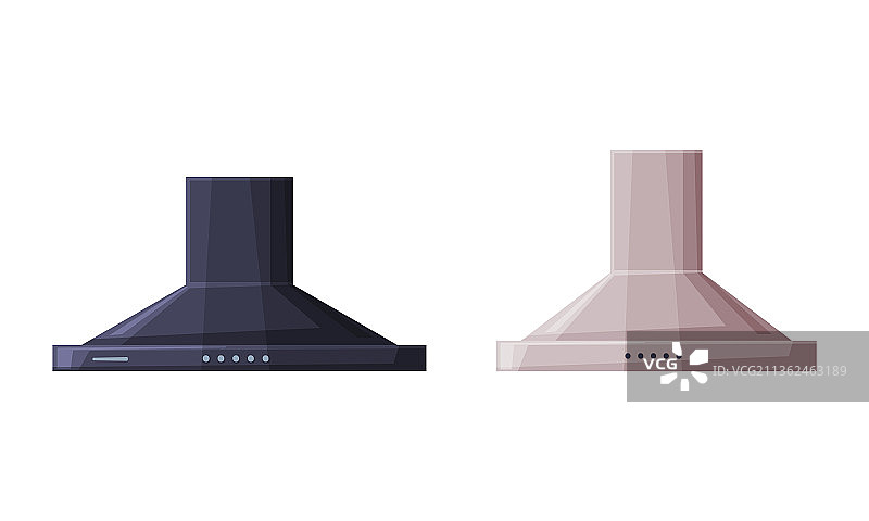 家用厨房油烟机图片素材