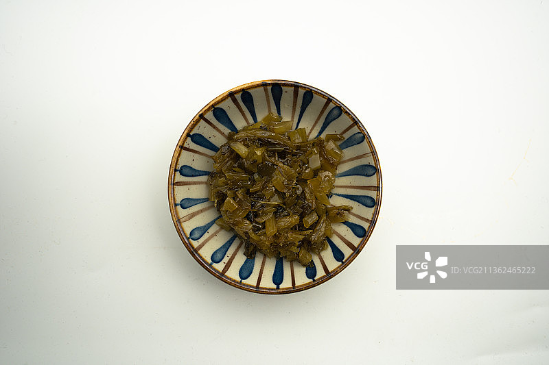 一碟榨菜图片素材
