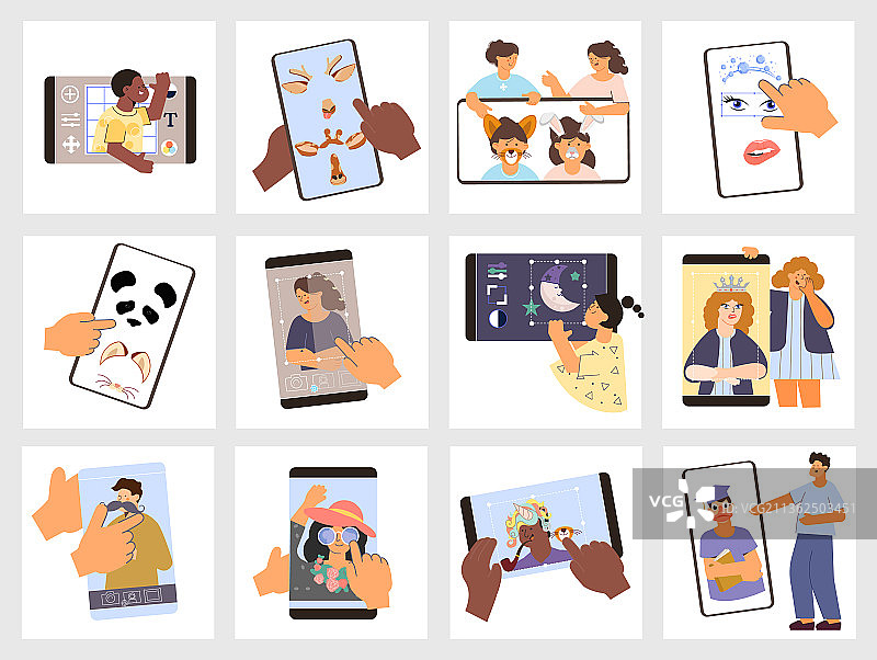 正方形构图编辑图片素材