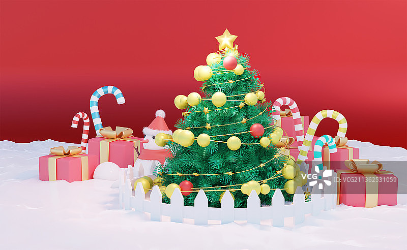 圣诞节圣诞树图片素材