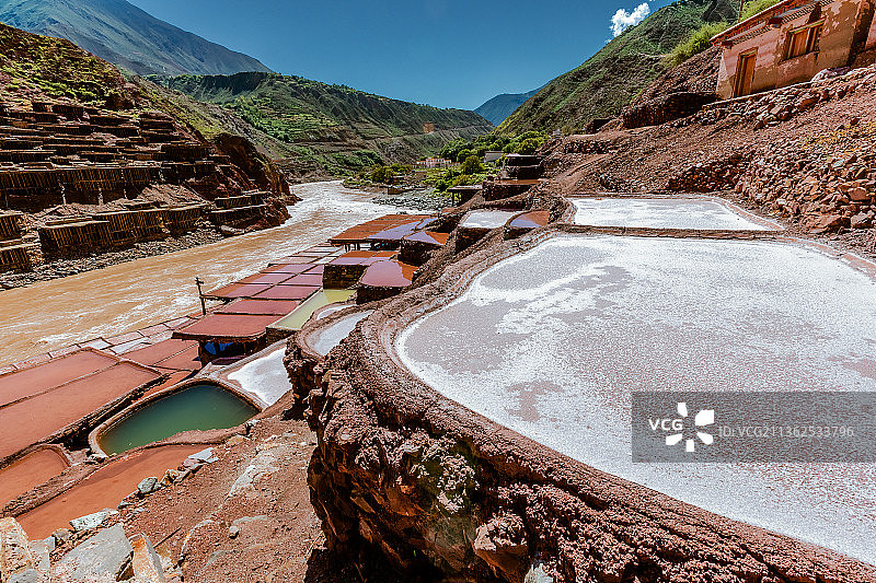 千年古盐井图片素材