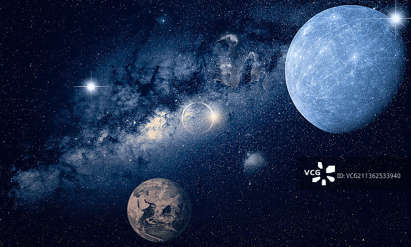 宇宙星空元宇宙概念未来图像图片素材