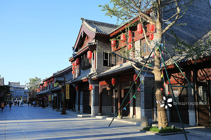 山东莒县古城图片素材