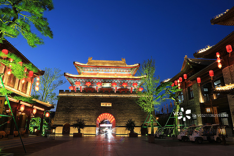 山东莒县古城图片素材