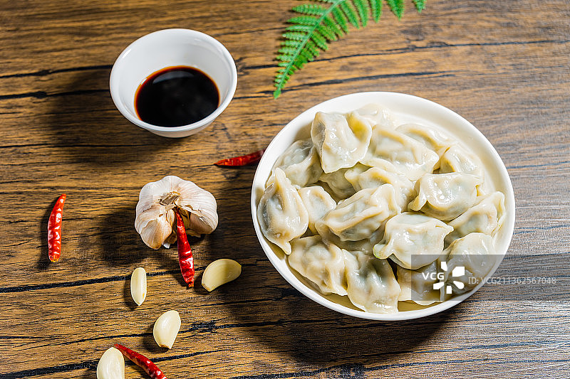 冬至的饺子图片素材