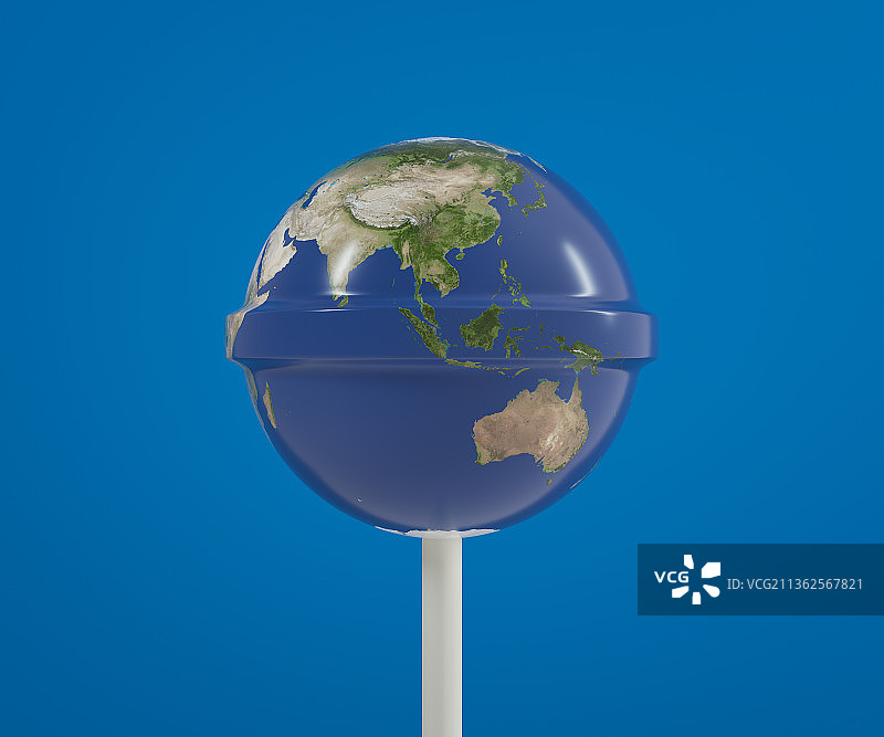 抽象_地球_棒棒糖图片素材