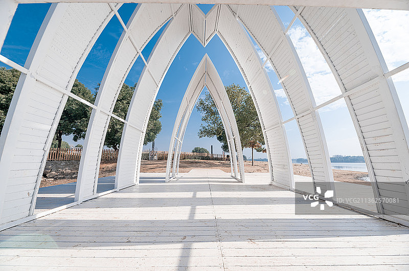 金华金义新区满塘湖公园婚纱摄影基地图片素材