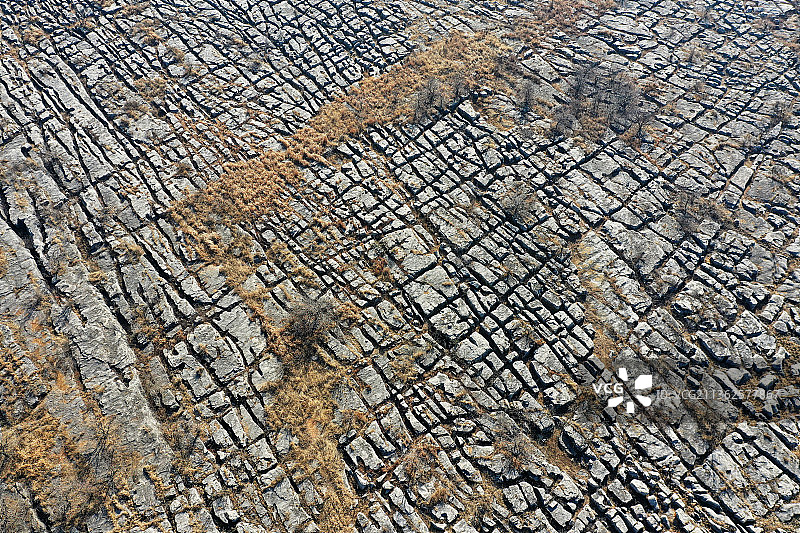 山东临沂费县埋藏型石林  沂蒙石林图片素材