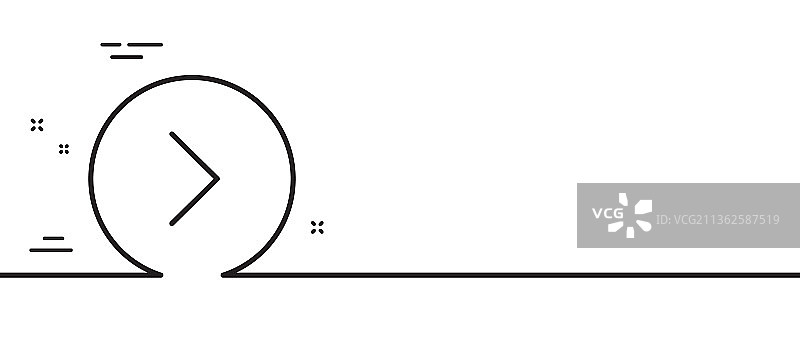 前进箭头线图标图片素材