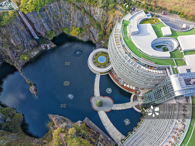 上海佘山世茂深坑酒店图片素材