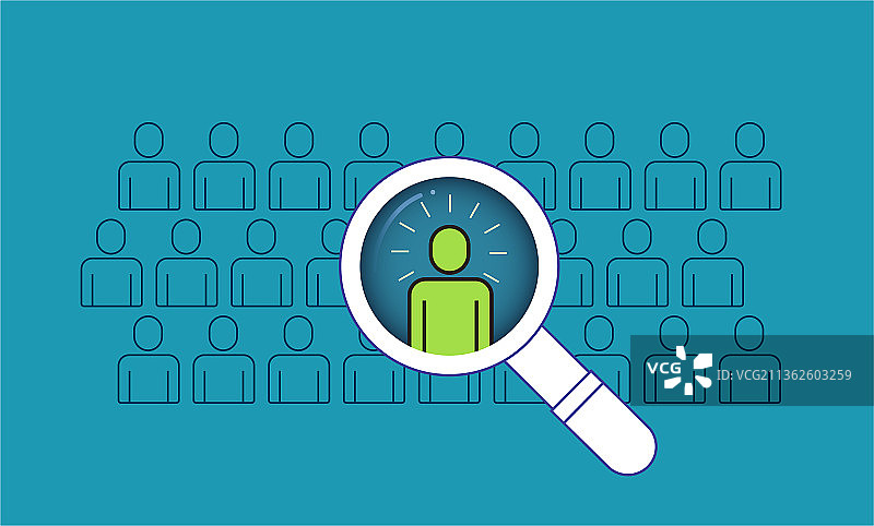 搜索人员招聘图片素材