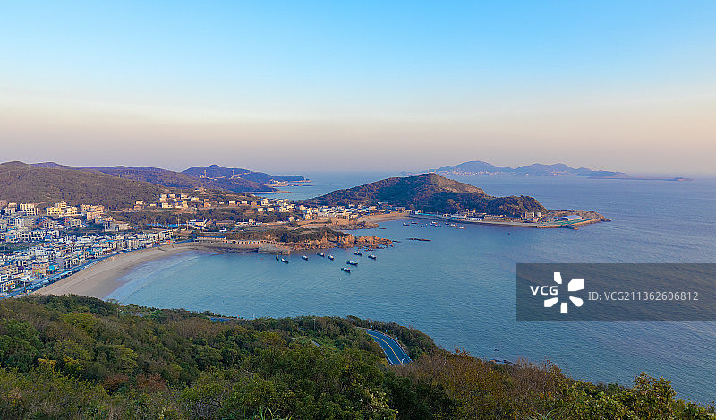 浙江舟山群岛-嵊泗列岛东海五渔村图片素材
